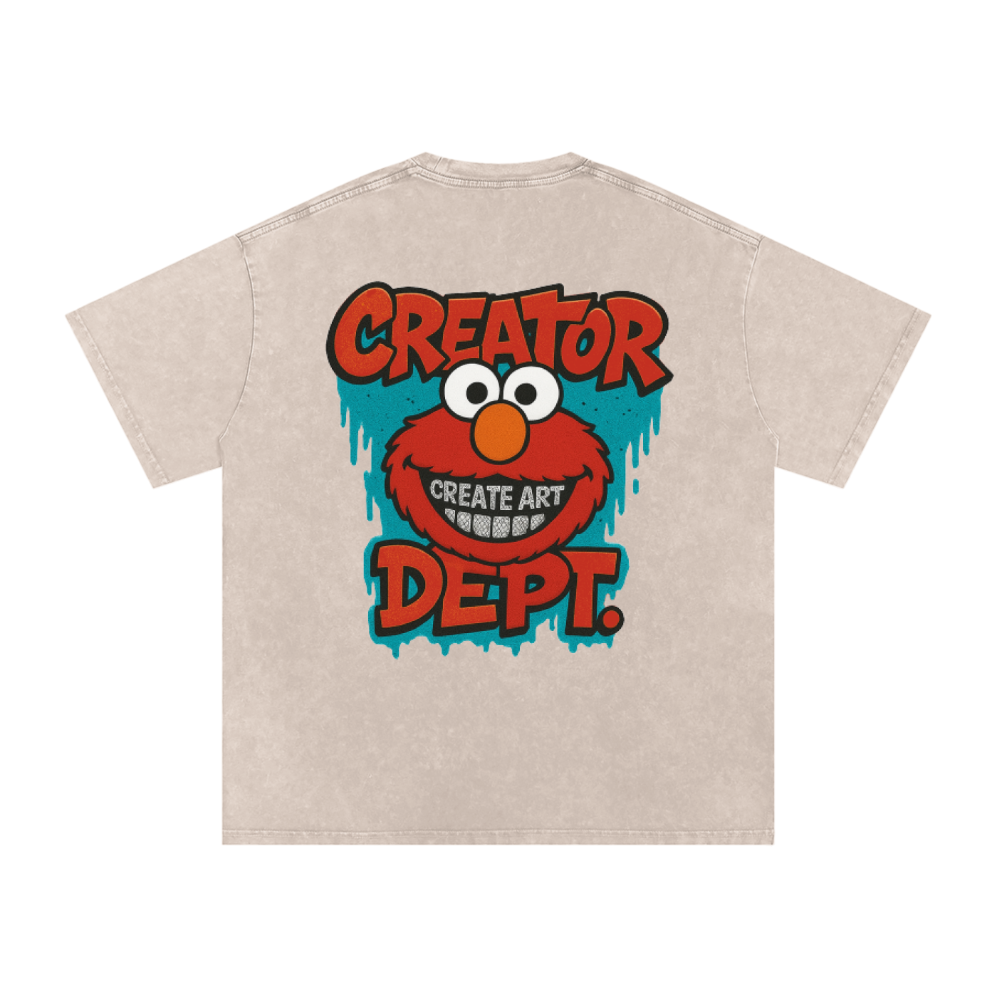 The ElmoGrilled Art tee