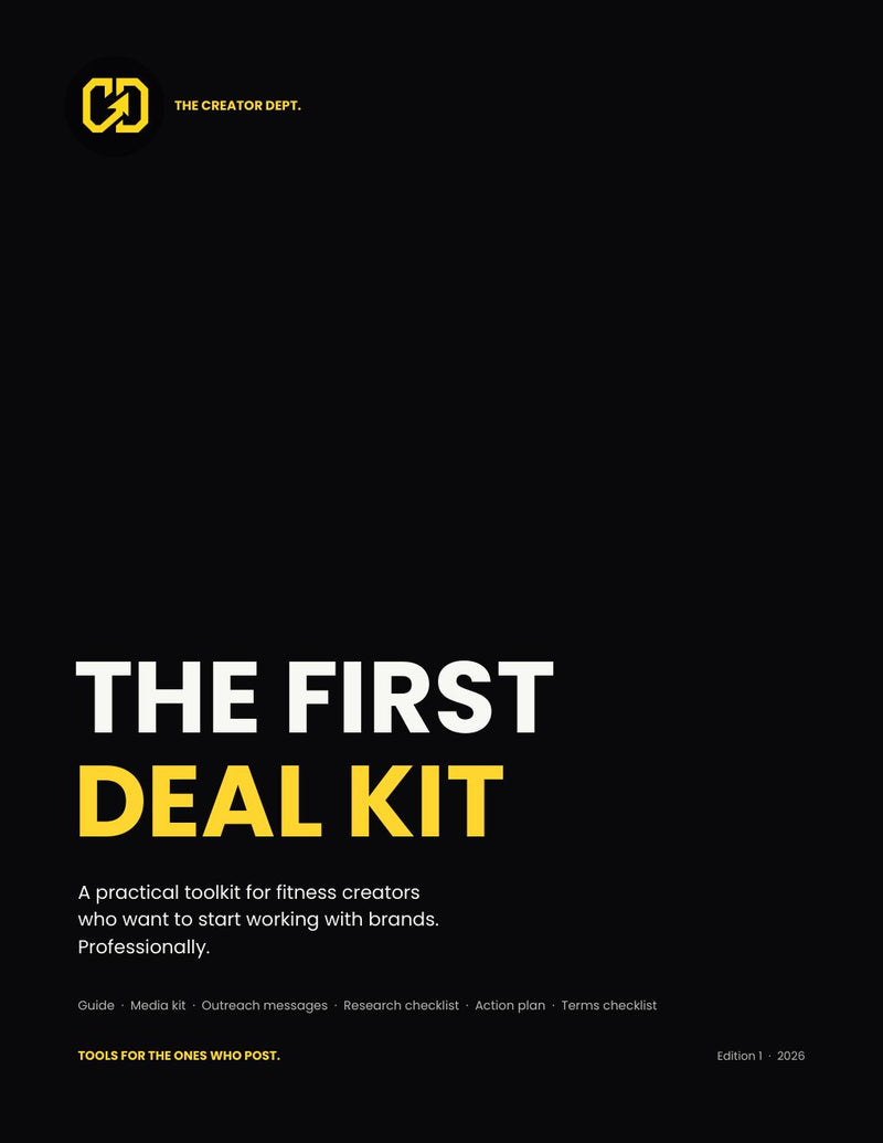 The First Deal Kit